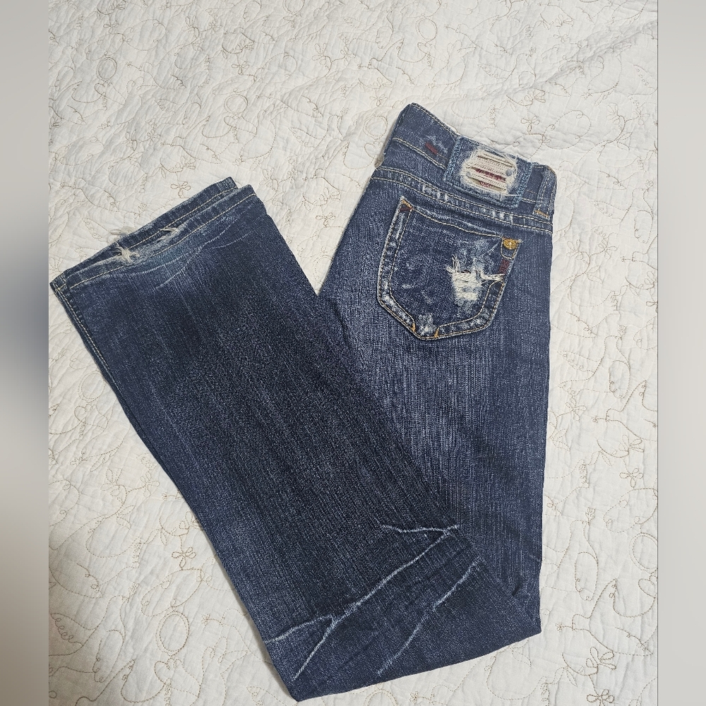 MEK Blue Boot Cut 'Cape Town'